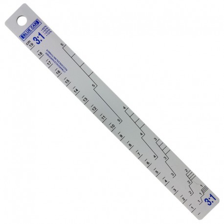 Listwa Lakiernicza Aluminiowa 2:1 i 3:1 Krótka 22cm