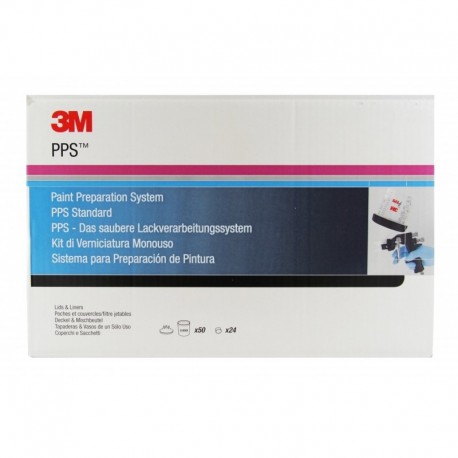 3M PPS Zestaw Kubków 125μm 650ml - 16026