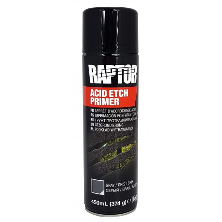 U-POL Raptor Podkład Wytrawiający Spray Szary - 450ml