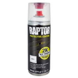 U-POL RAPTOR Spray 2K Środek Ochronny Karoserii 400ml - Biały