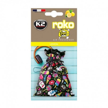 K2 Roko Fun Odświeżacz Powietrza w Woreczku Lemon 25g